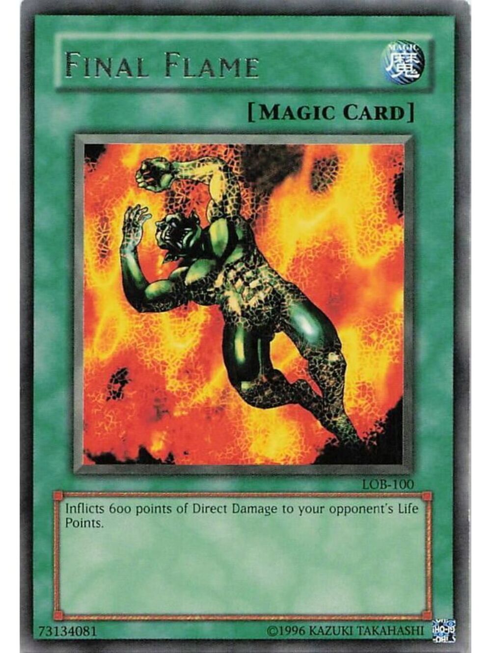 Yu-Gi-Oh! TCG 2002 Final Flame NM LOB